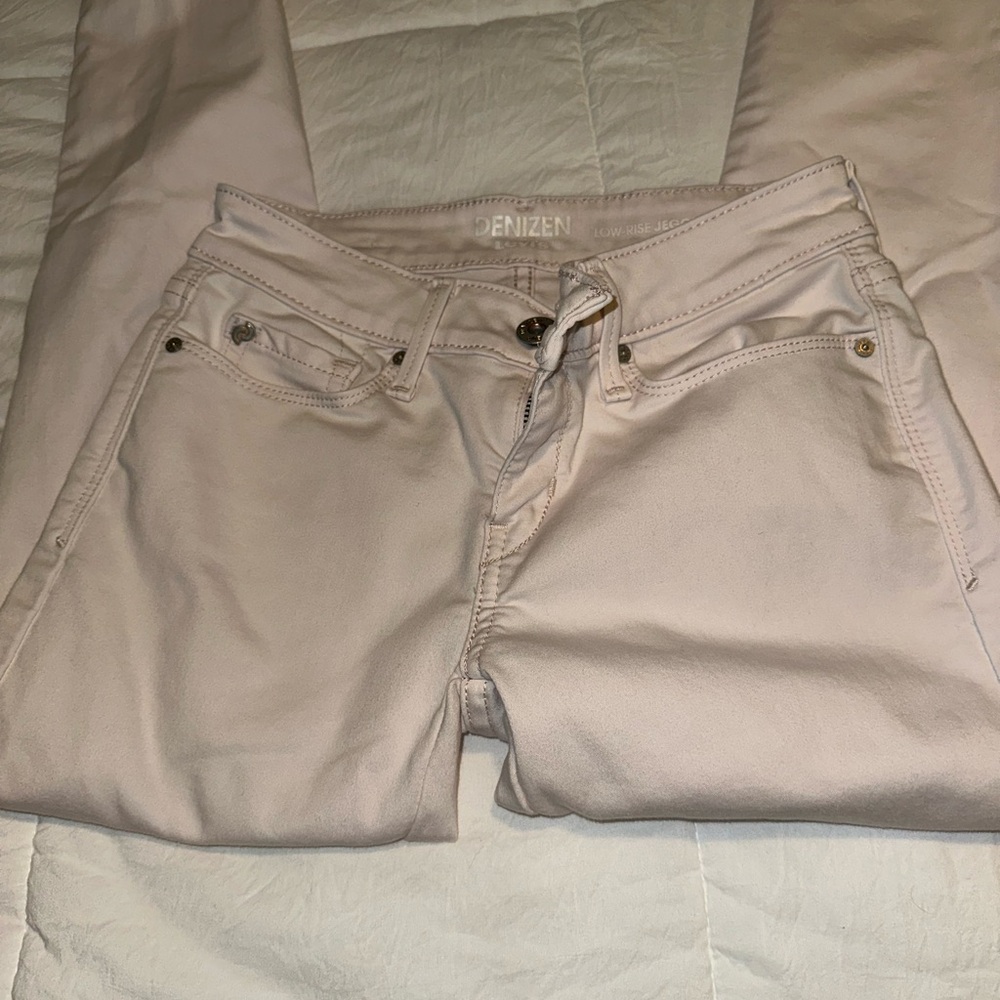 Denizen from Levi's Women's Cream Jeans